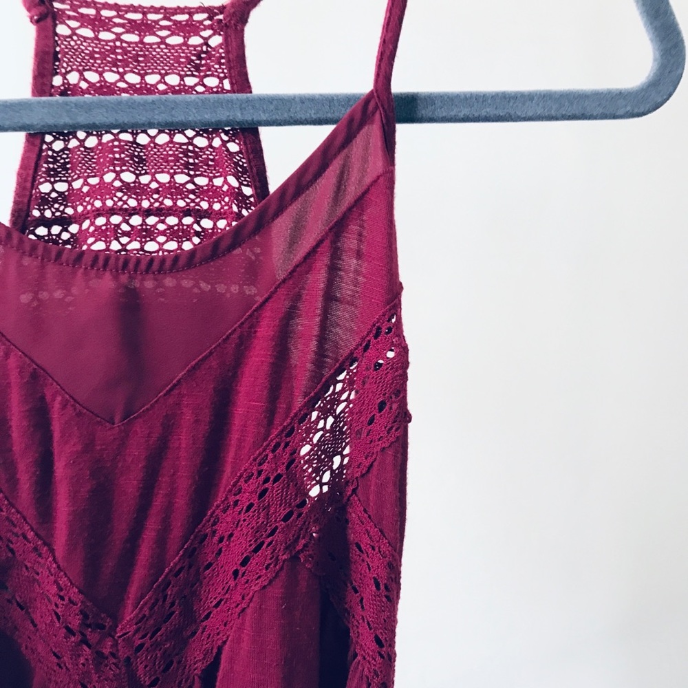 MAURICES | Maroon Razorback Tank Top - Picture 4 of 6